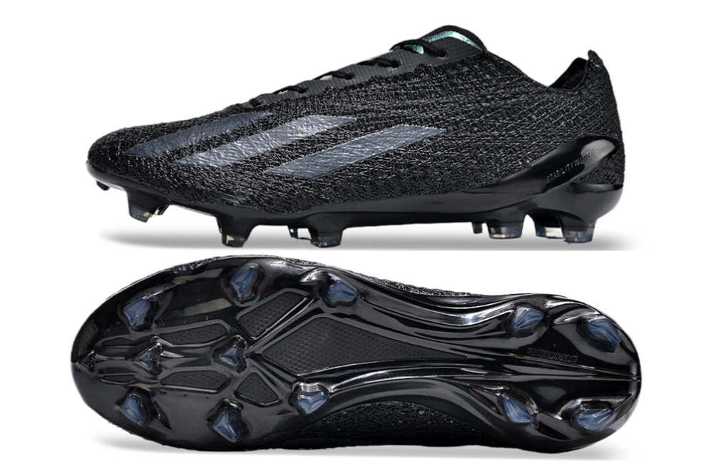 Adidas X Crazyfast Strung+ FG Firm Ground Soccer Cleats - Black/White 0