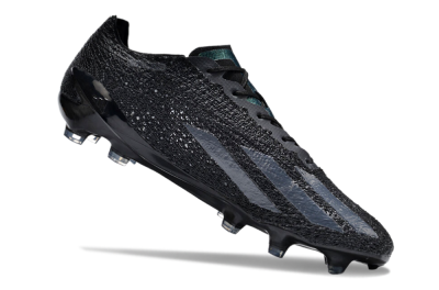Adidas X Crazyfast Strung+ FG Firm Ground Soccer Cleats - Black/White