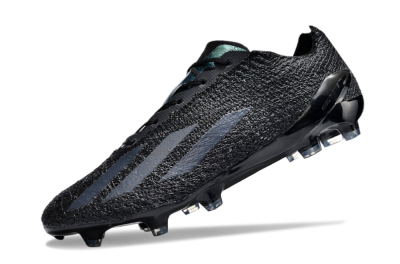 Adidas X Crazyfast Strung+ FG Firm Ground Soccer Cleats - Black/White