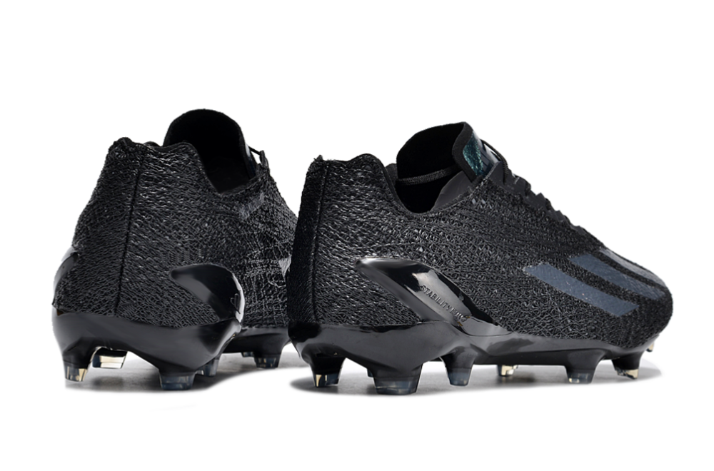 Adidas X Crazyfast Strung+ FG Firm Ground Soccer Cleats - Black/White 6