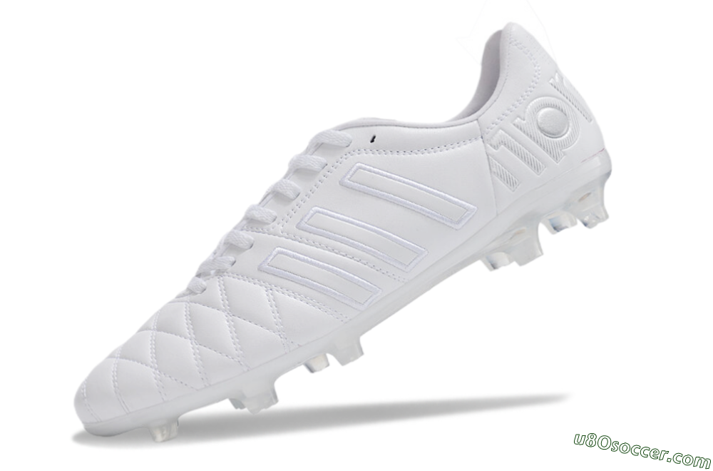 Adidas Adipure 11 PRO X PD25 TRX FG Firm Ground Soccer Cleats - White/White 5