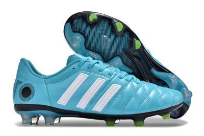 Adidas Adipure 11 PRO X PD25 TRX FG Firm Ground Soccer Cleats - Blue/White/Black