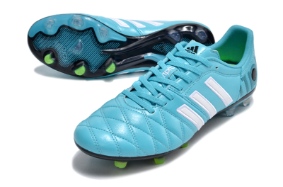 Adidas Adipure 11 PRO X PD25 TRX FG Firm Ground Soccer Cleats - Blue/White/Black