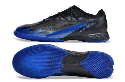 Adidas X Crazyfast.1 IC Indoor & Futsal Soccer Shoes - Blue/Black