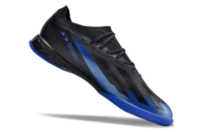 Adidas X Crazyfast.1 IC Indoor & Futsal Soccer Shoes - Blue/Black