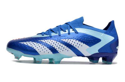 Adidas Predator Accuracy Paul Pogba.1 FG Firm Ground Soccer Cleats - Blue/White/Jade