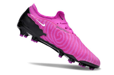 Nike Phantom GX Academy FG Firm Ground Soccer Cleats - Pink/Purple/Black