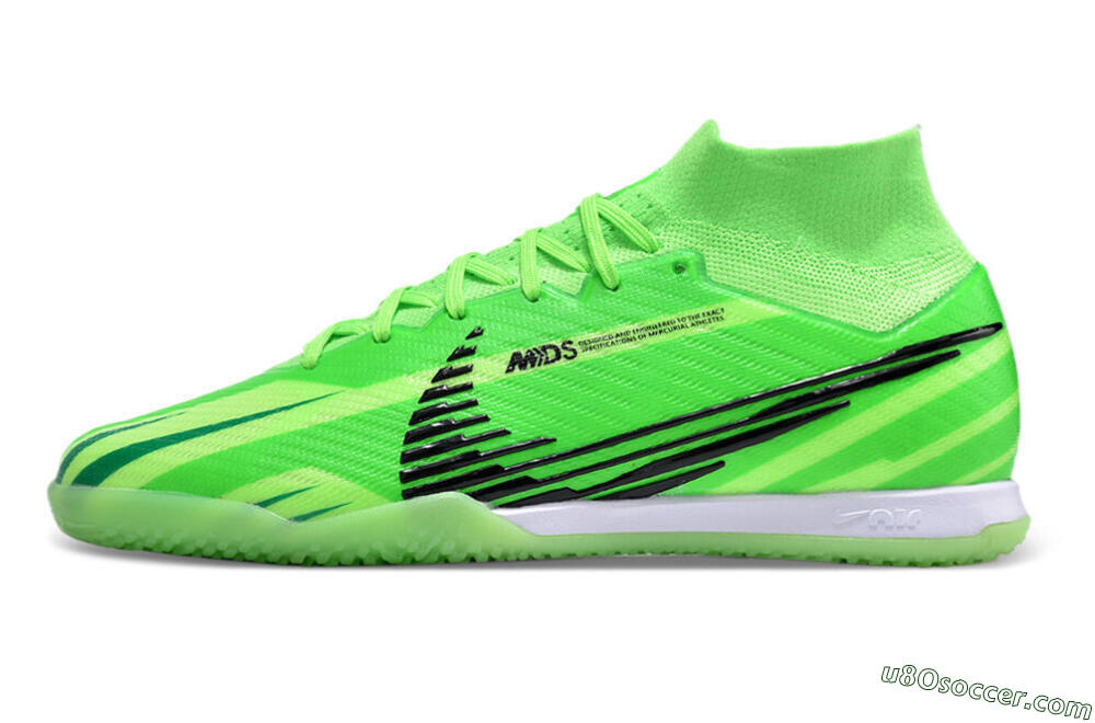 Nike Air Zoom Mercurial Superfly 9 Elite Dream Speed 2024 IC Indoor & Futsal Soccer Shoes - Yellow/Green/Black 2