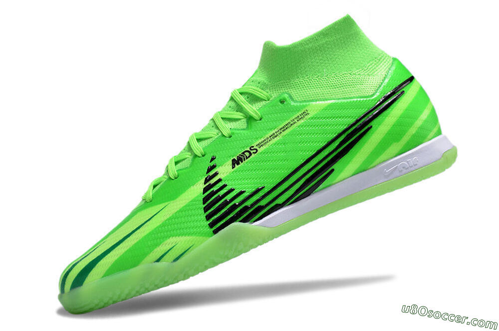 Nike Air Zoom Mercurial Superfly 9 Elite Dream Speed 2024 IC Indoor & Futsal Soccer Shoes - Yellow/Green/Black 5