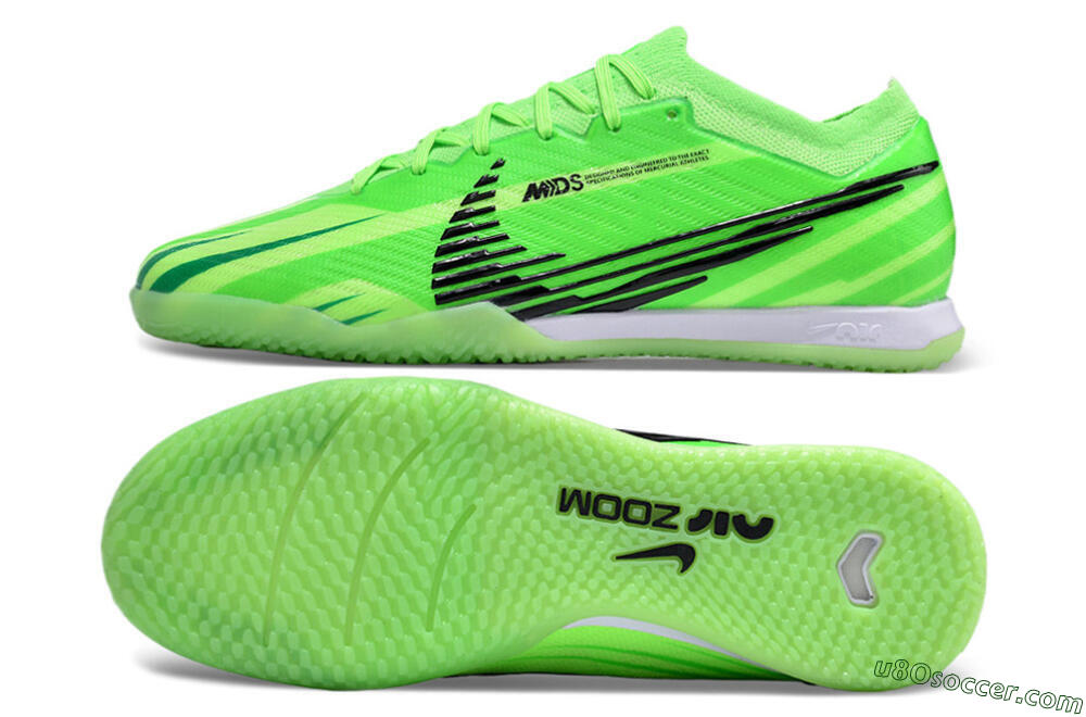 Nike Air Zoom Mercurial Vapor 15 Elite Dream Speed 2024 IC Indoor & Futsal Soccer Shoes - Yellow/Green/Black 0