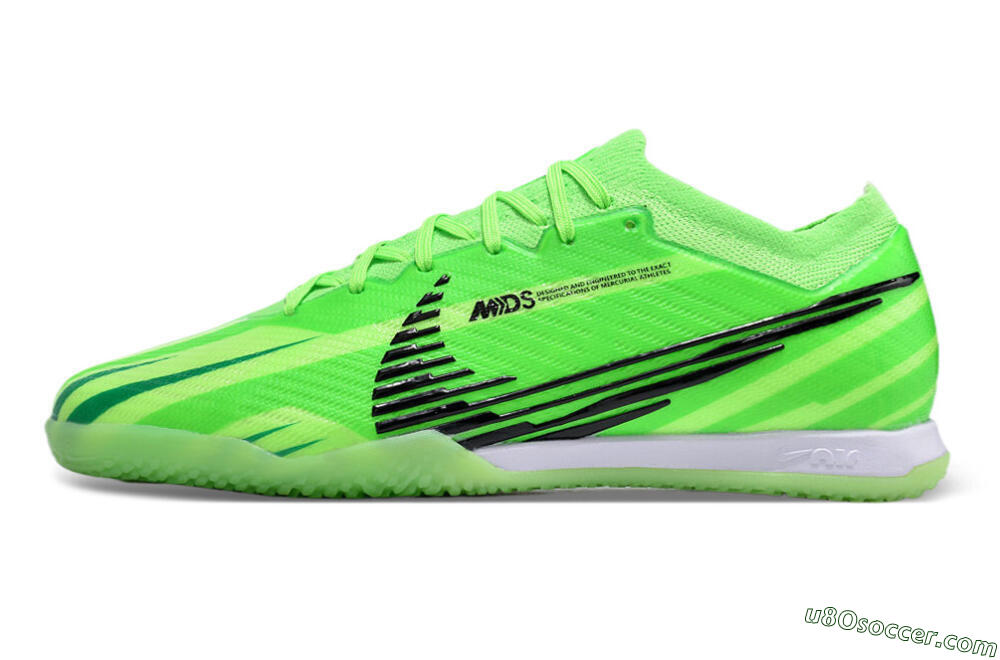 Nike Air Zoom Mercurial Vapor 15 Elite Dream Speed 2024 IC Indoor & Futsal Soccer Shoes - Yellow/Green/Black 2