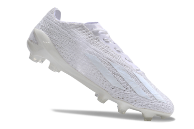 Adidas X Crazyfast Strung+ FG Firm Ground Soccer Cleats - White/Beige