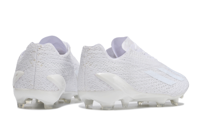 Adidas X Crazyfast Strung+ FG Firm Ground Soccer Cleats - White/Beige