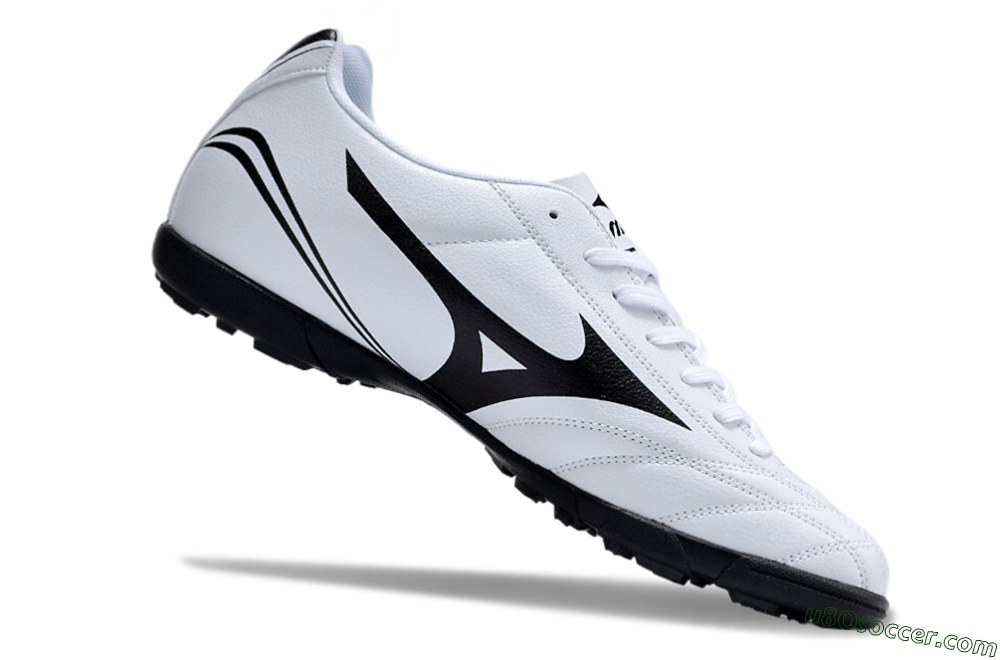 Mizuno Monarcida Neo Ckassic TF Artificial Turf Soccer Shoes - White/Black 4