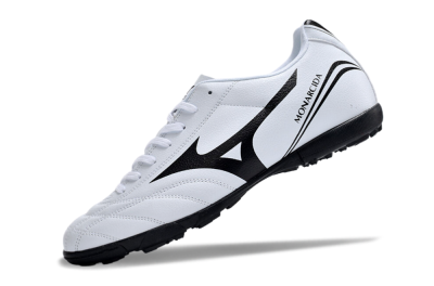 Mizuno Monarcida Neo Ckassic TF Artificial Turf Soccer Shoes - White/Black
