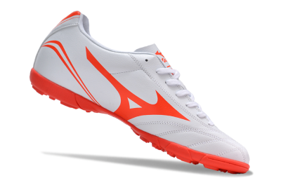 Mizuno Monarcida Neo Ckassic TF Artificial Turf Soccer Shoes - White/Red