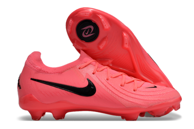 Nike Phantom Luna 2 Elite LV8 FG Firm Ground Soccer Cleats - Red/Black/Pink