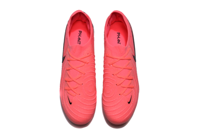 Nike Phantom Luna 2 Elite LV8 FG Firm Ground Soccer Cleats - Red/Black/Pink