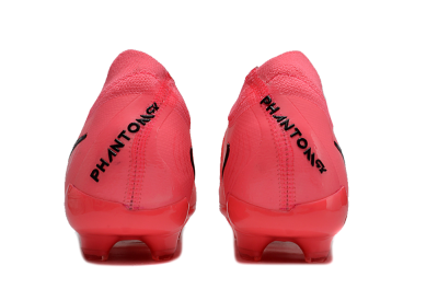 Nike Phantom Luna 2 Elite LV8 FG Firm Ground Soccer Cleats - Red/Black/Pink