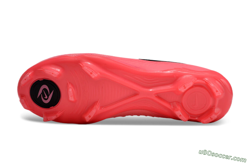 Nike Phantom Luna 2 Elite LV8 FG Firm Ground Soccer Cleats - Red/Black/Pink 6