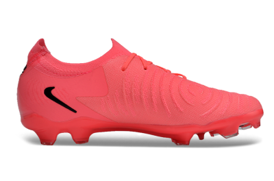Nike Phantom Luna 2 Elite LV8 FG Firm Ground Soccer Cleats - Red/Black/Pink
