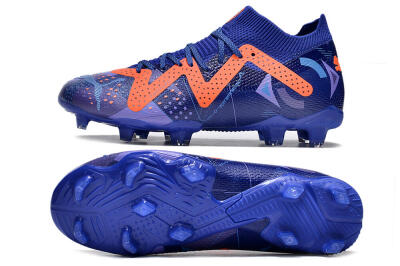 Puma Future Ultimate FG Firm Ground Soccer Cleats - Blue/Orange