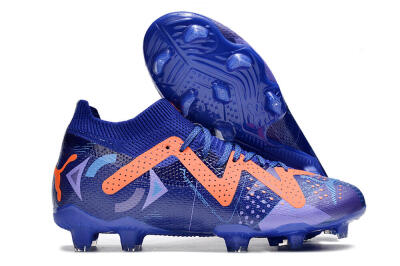 Puma Future Ultimate FG Firm Ground Soccer Cleats - Blue/Orange