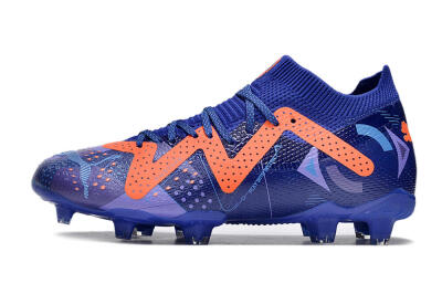 Puma Future Ultimate FG Firm Ground Soccer Cleats - Blue/Orange