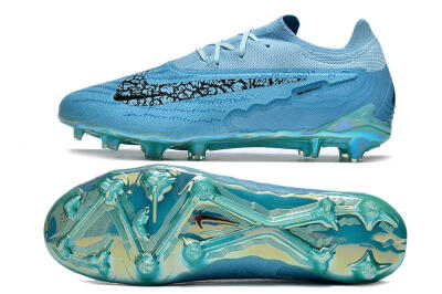 Nike Phantom GX Elite FG Firm Ground Soccer Cleats - Blue/Black/Gold