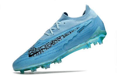 Nike Phantom GX Elite FG Firm Ground Soccer Cleats - Blue/Black/Gold