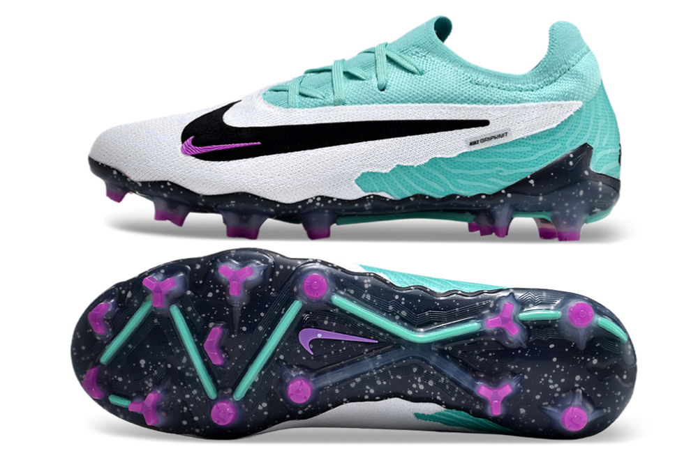 Nike Phantom GX Elite Peak Ready FG Firm Ground Soccer Cleats - Turquoise/Black/Fuchsia Dream/White 0