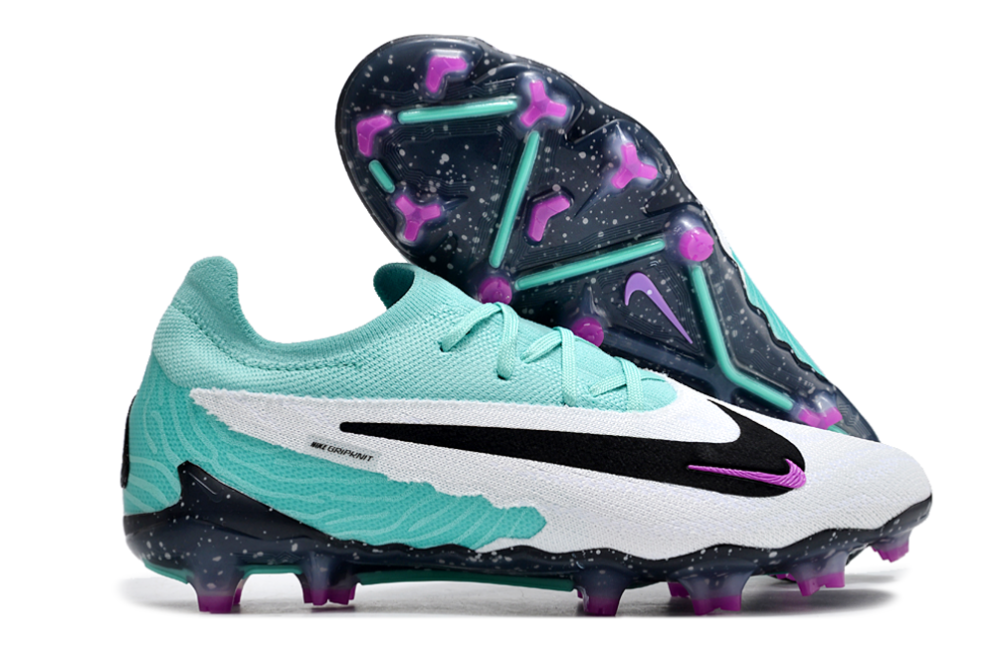 Nike Phantom GX Elite Peak Ready FG Firm Ground Soccer Cleats - Turquoise/Black/Fuchsia Dream/White 1