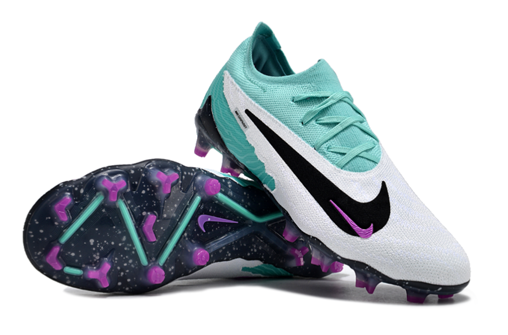 Nike Phantom GX Elite Peak Ready FG Firm Ground Soccer Cleats - Turquoise/Black/Fuchsia Dream/White 3