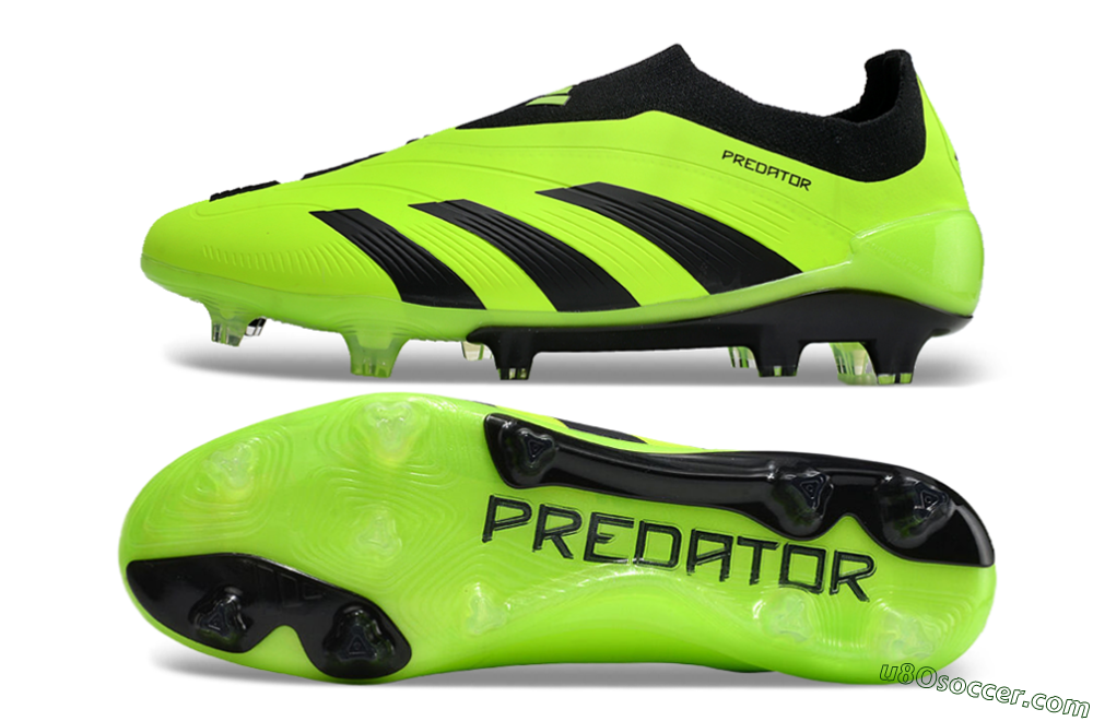 Adidas Predator Accuracy+ FG Firm Ground Soccer Cleats - Yellow/Black 0