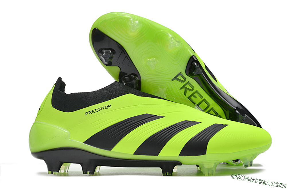Adidas Predator Accuracy+ FG Firm Ground Soccer Cleats - Yellow/Black 1
