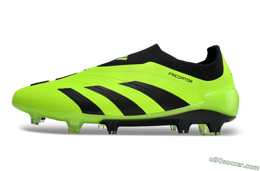 Adidas Predator Accuracy+ FG Firm Ground Soccer Cleats - Yellow/Black 2