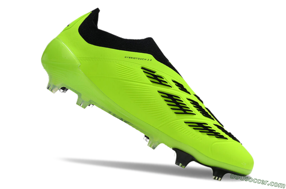 Adidas Predator Accuracy+ FG Firm Ground Soccer Cleats - Yellow/Black 4