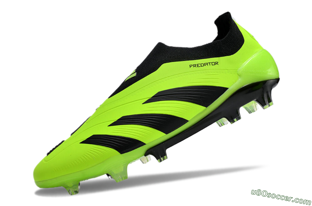 Adidas Predator Accuracy+ FG Firm Ground Soccer Cleats - Yellow/Black 5