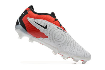 Nike Phantom GX Elite FG Firm Ground Soccer Cleats - White/Red/Black