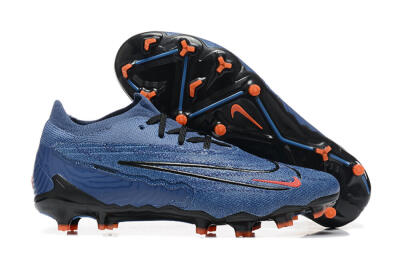 Nike Phantom GX Elite FG Firm Ground Soccer Cleats - Blue/Orange/Black