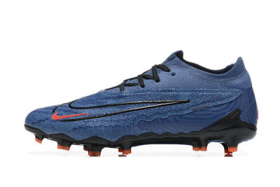 Nike Phantom GX Elite FG Firm Ground Soccer Cleats - Blue/Orange/Black