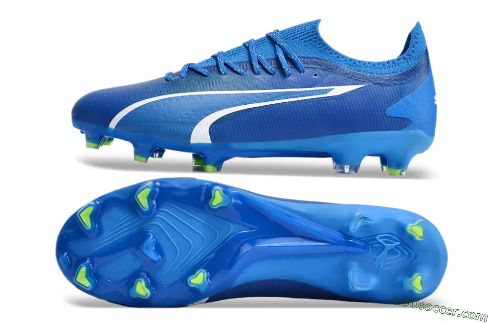 シューズ PUMA ULTRA FG 27cm Puma Ultra 5 Match FG/AG - Matte Aged Silver/Yellow Alert