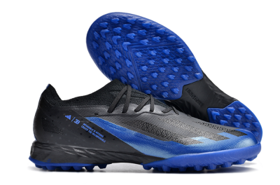 Adidas X Crazyfast.1 TF Artificial Turf Soccer Shoes - Black/Blue
