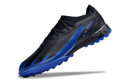 Adidas X Crazyfast.1 TF Artificial Turf Soccer Shoes - Black/Blue