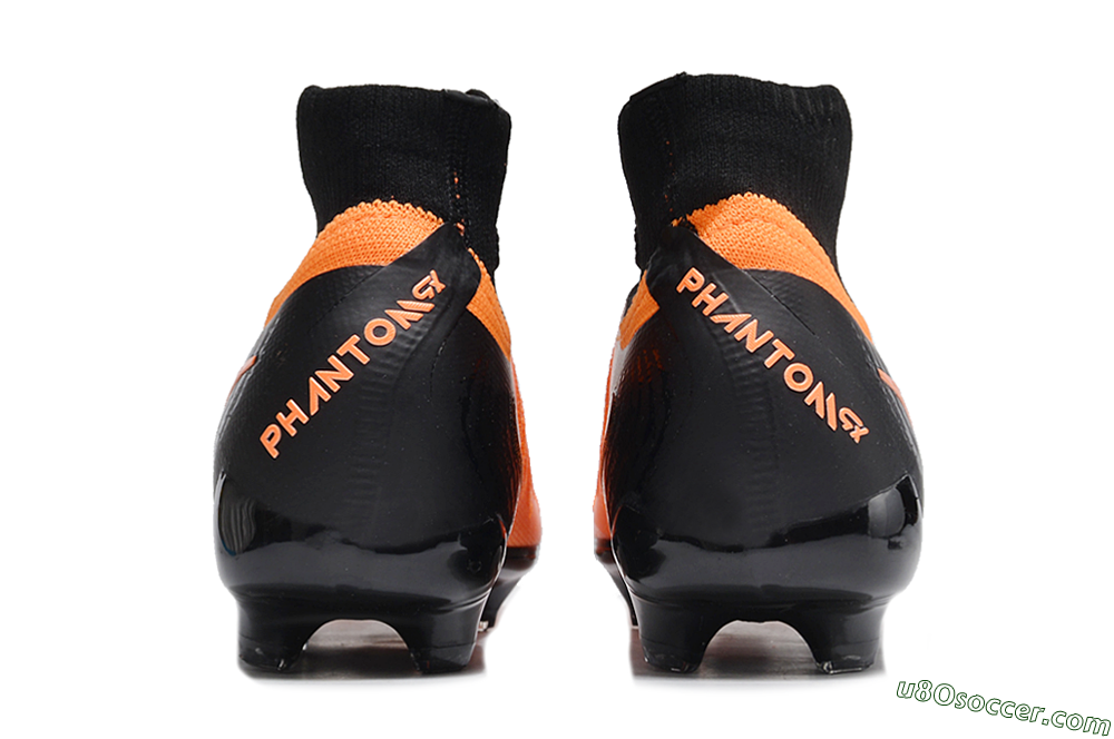 Nike Phantom Luna Elite NU FG Firm Ground Soccer Cleats - Orange/Black 5