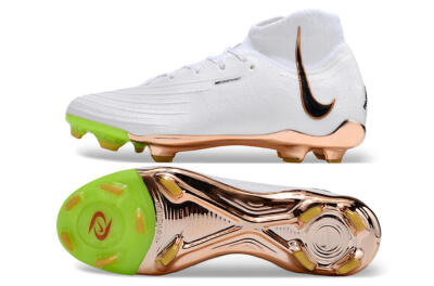 Nike Phantom Luna Elite NU FG Firm Ground Soccer Cleats - White/Black/Gold