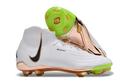 Nike Phantom Luna Elite NU FG Firm Ground Soccer Cleats - White/Black/Gold