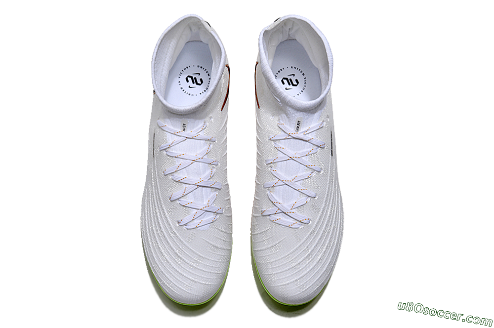Nike Phantom Luna Elite NU FG Firm Ground Soccer Cleats - White/Black/Gold 4