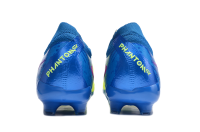 Nike Phantom Luna Elite FG Firm Ground Soccer Cleats - Yellow/Blue/Pink