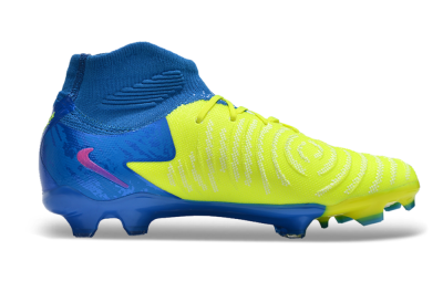 Nike Phantom Luna Elite NU FG Firm Ground Soccer Cleats - Yellow/Blue/Pink